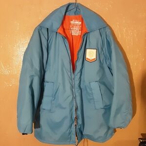 Vintage Helmsman Floating Jacket Size Large Blue